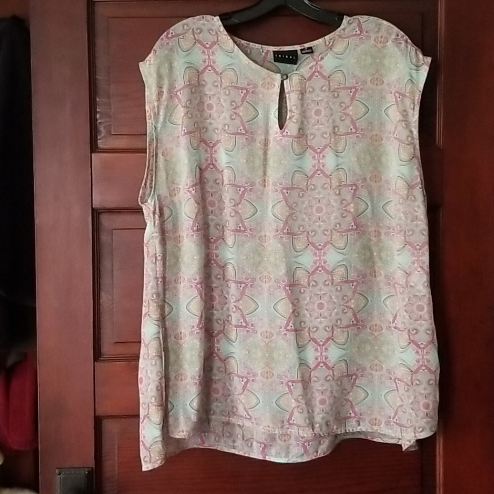 Tribal sleeveless